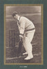 CRICKET. Mr. G. L. Jessop shown batting (photographic) . Gilt border 1902