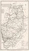 NOTTINGHAMSHIRE. Capper. Not that common 1808 old antique map plan chart