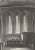 CAMBRIDGESHIRE. Barnwell Church East- End Interior. (Le Keux) 1841 old print