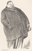 POLITICS. Low Cartoons New Statesman. Ernest Bevin. Labour politician.  1933