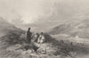 ISRAEL. Palestine. Jacob's Well, at Sychar. (Bartlett) 1847 old antique print