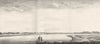 ARGENTINA. View of St. Julian's River. Boat. Figures. (Anson) 1750 old print
