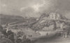 LIVERPOOL. St. James Cemetery. Liverpool. Looking South. (Pyne) 1831 old print