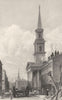 LIVERPOOL. St. Michael's Church. Pitt Street. (Pyne) 1831 old antique print