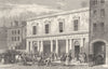 LIVERPOOL. Corn Exchange Brunswick St. Many figures. (Pyne) 1831 old print