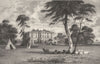 LANCASHIRE. Lancs. Roby Hall. Lancashire. Sheep foreground. (Pyne) 1831 print