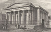 LIVERPOOL. Church of the School for the Blind. Figures. (Pyne) 1831 old print