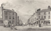 LANCS. Lancs. Ashton-under-Lyne. Good Street scene. (Pyne) 1831 old print