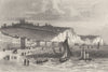 KENT. Dover from the Beach. DUGDALE 1835 old antique vintage print picture