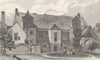 KENT. The Bishop's Palace at Maidstone, Kent. (Winkles) 1828 old antique print