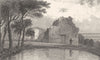KENT. Ruins, Ct St chapel. Allen. Holy maid uttered prophecies 1833 old print