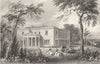 ESSEX. Stisted Hall, Braintree. Horse & Carriage. (Bartlett/Wright) 1834 print