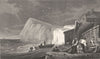 KENT. Shakespeare's Cliff, Dover. Allen 1833 old antique vintage print picture