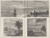 RUSSIA. Archangel; View Near Arkiko; Armagh 1870 old antique print picture