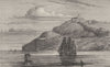 CARIBBEAN. Vincent, St- Fort Charlotte 1870 old antique vintage print picture