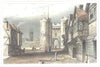 KENT. West Gate. Canterbury. Hand coloured (Dugdale) 1835 old antique print