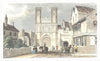 KENT. St Augustine's Gate. Canterbury. Hand coloured (Dugdale) 1835 old print