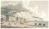 KENT. Dover from the Beach. Hand coloured (Westall) 1832 old antique print