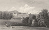 KENT. Fairlawn. Allen 1833 old antique vintage print picture