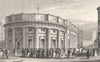MANCHESTER. Exchange. Harwood. Many figures. Dogs 1831 old antique print