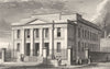 MANCHESTER. Friend's mtg House. Harwood. Figures. Railings.  1831 old print