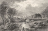 CUMBRIA. Goldrill Beck and Ullswater. Cumberland (Allom) 1832 print