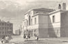 SALFORD. New Bailey jail. Lying- in- Hospital. Harwood. Figures 1831 old print