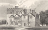 LANCASHIRE. Turton Tower, near Bolton. Austin. Gardener. Horse 1831 old print