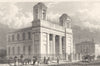 LIVERPOOL. St. Andrews. Scotch Kirk. Rodney St. Horses. (Pyne) 1831 old print