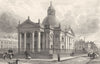 LIVERPOOL. St. Paul's Church. Harwood. Figures. Dogs. Children.  1831 print