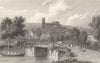 KENT. Hythe, from the Canal Bridge. (Finden/Westall) 1830 old antique print