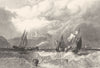 KENT. Dover 1830 old antique vintage print picture
