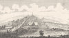 SURREY. The South West view of Guildford. Lackington. Copperplate. 1804 print