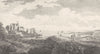 KENT. A view of the Castle & Town of Dover in Kent. Goadby copperplate 1787