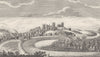 LANCASTER. Copperplate. Prospects / Liverpool. NE 1804 old antique print