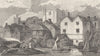 SURREY. Guildford. Lackington. Attractive copperplate. Boats 1804 old print
