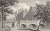 CAMBRIDGE. Cambs. St John's College. . (Finden/Westall) 1832 old antique print