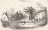LONDON. Essex. At Charlton Kings c1840 old antique vintage print picture