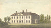ESSEX. View of Greenstead Hallin Essex the Seat of David Rebotier Esq c1780