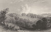 ESSEX. Copped Hall, Essex. (Bartlett/Wright) 1834 old antique print picture