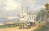 ESSEX. Mistley Thorn Church. Manningtree. Horse. boat. (Wright) 1834 old print