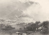KENT. Dover Castle, Kent 1830 old antique vintage print picture