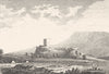 LANCASHIRE.. Clithero Castle, Lancashire . Copperplate (Grose) 1795 old print