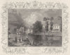 SURREY. Shepperton, Middlesex. (Tombleson) 1830 old antique print picture
