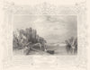 LONDON. Walton Bridge. (Tombleson) 1830 old antique vintage print picture