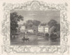 SURREY. Seat of the Duke Of Buckingham, Richmond (Tombleson) 1830 old print