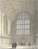 KENT. Canterbury cathedral. the Chapter House.  1836 old antique print picture