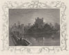 KENT. Rochester Castle, Kent. Decorative. (Tombleson) 1830 old antique print