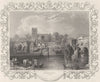 KENT. Aylesford, Kent. Decorative. (Tombleson) 1830 old antique print picture