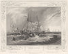 KENT. Nore Lights. Decorative (Tombleson) 1830 old antique print picture